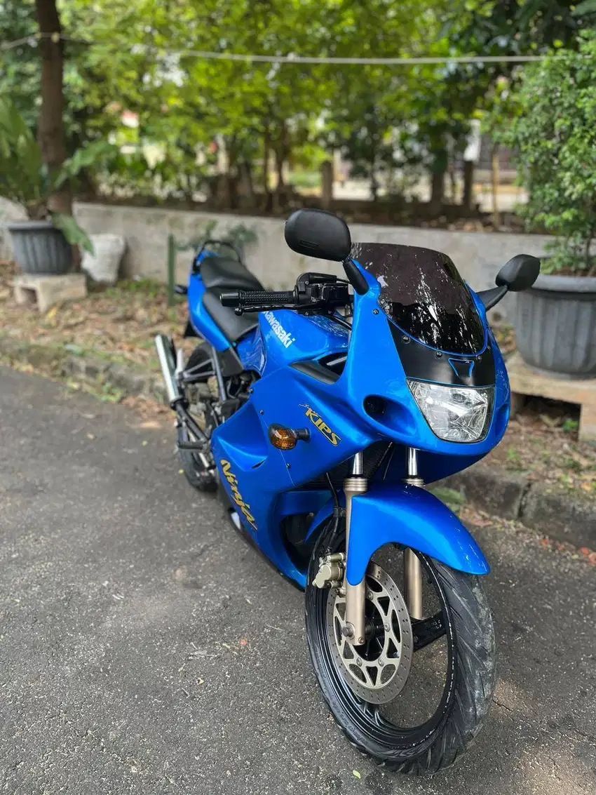 Ninja RR 2005 CBU Biru Original Ninja ZX RR Old