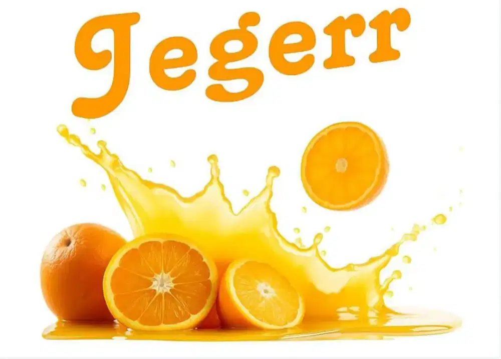 Tenaga penjual jeruk peras dan jus