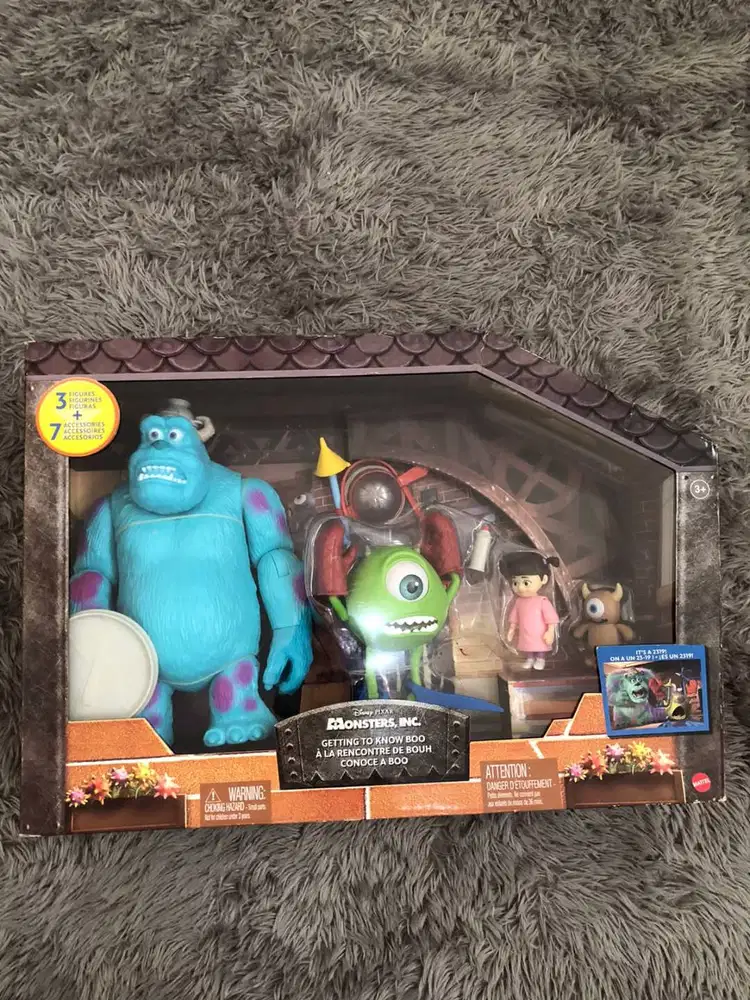 Monster Inc House Box Set Mattel
