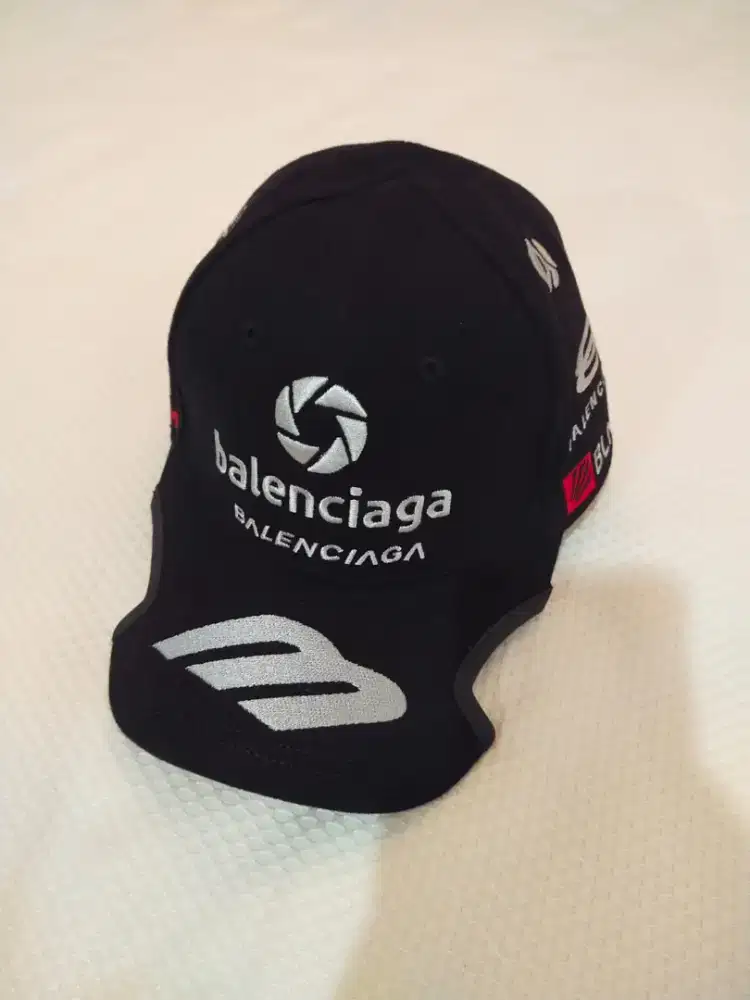 Luxury BALENCIAGA Racer cotton drill cap sangat keren dan limited