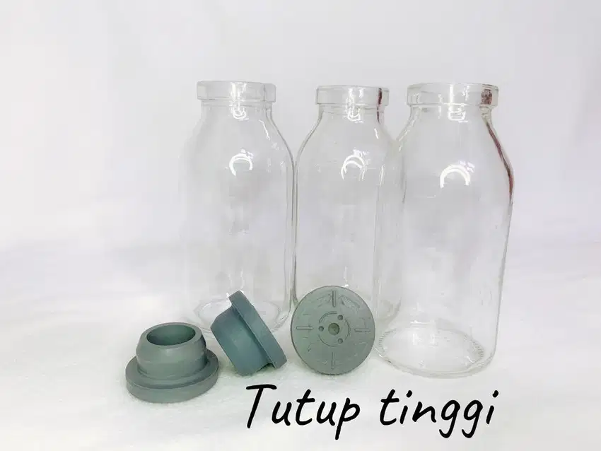 Botol Kaca untuk ASIP 100 ml ; tutup botol tinggi
