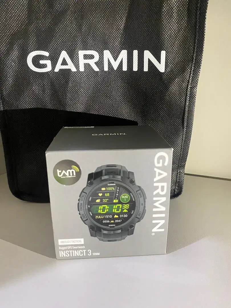Garmin instinct 3 Tactical amoled - Tactical edition- smartatch