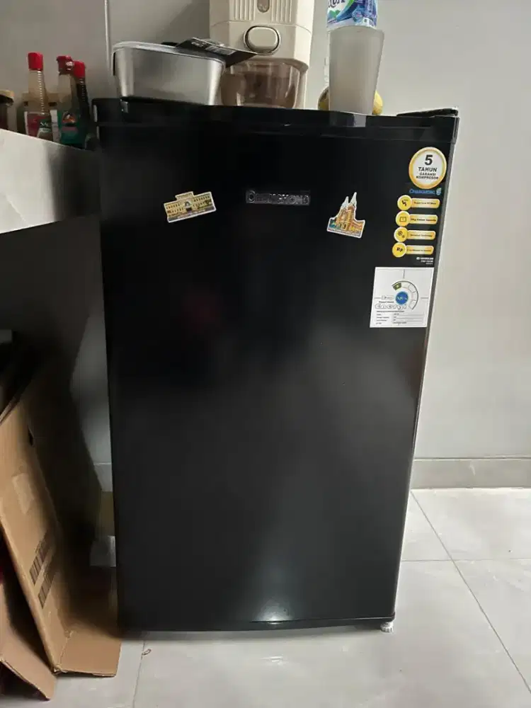 Jual second kulkas 1 pintu changhong