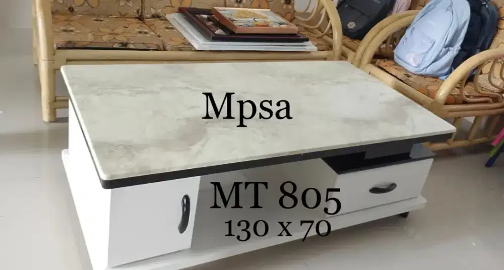 Meja Tamu Batu Alam Marmer/Coffee Table Marmer/Meja Marmer/Meja Tamu