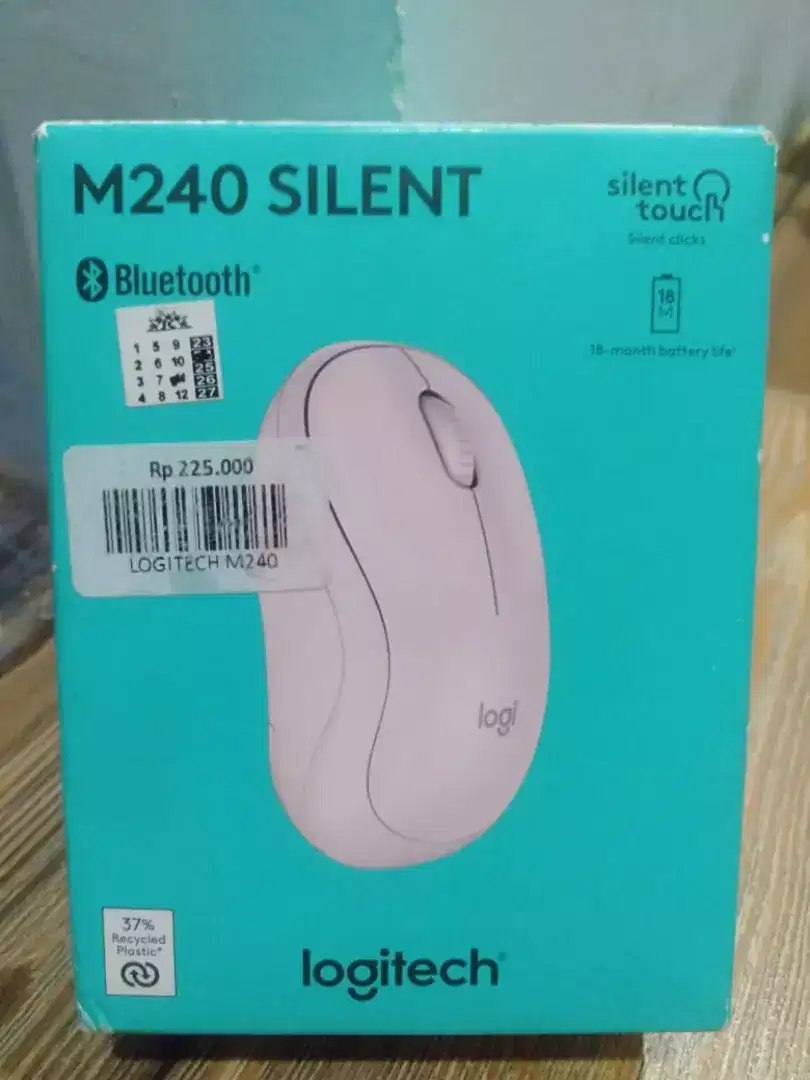 Mouse portable logitech via bluetooth