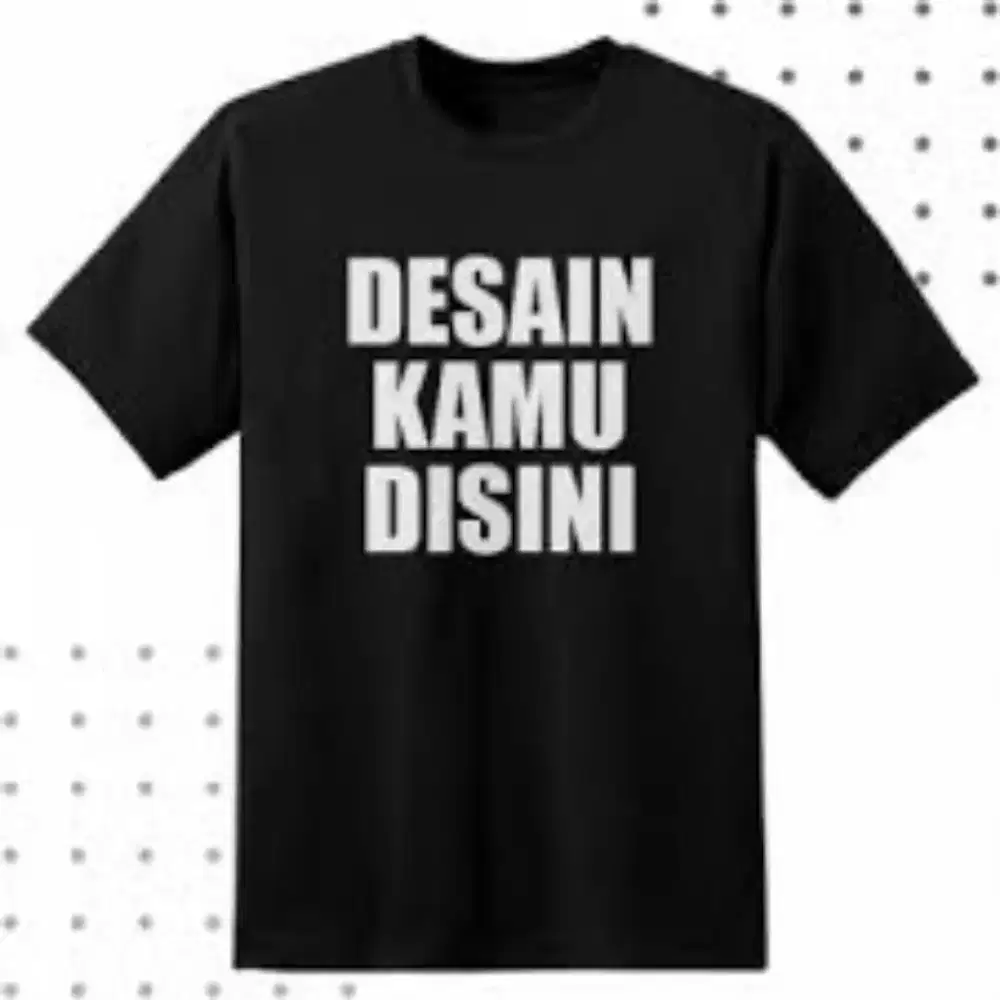 Sablon dtf kaos ecer per 5pc