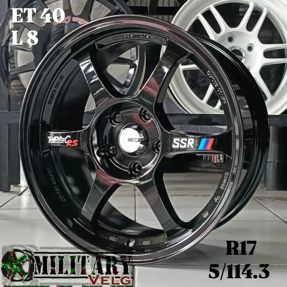 SSR Type-C Flowforming R17 Blackglossy
