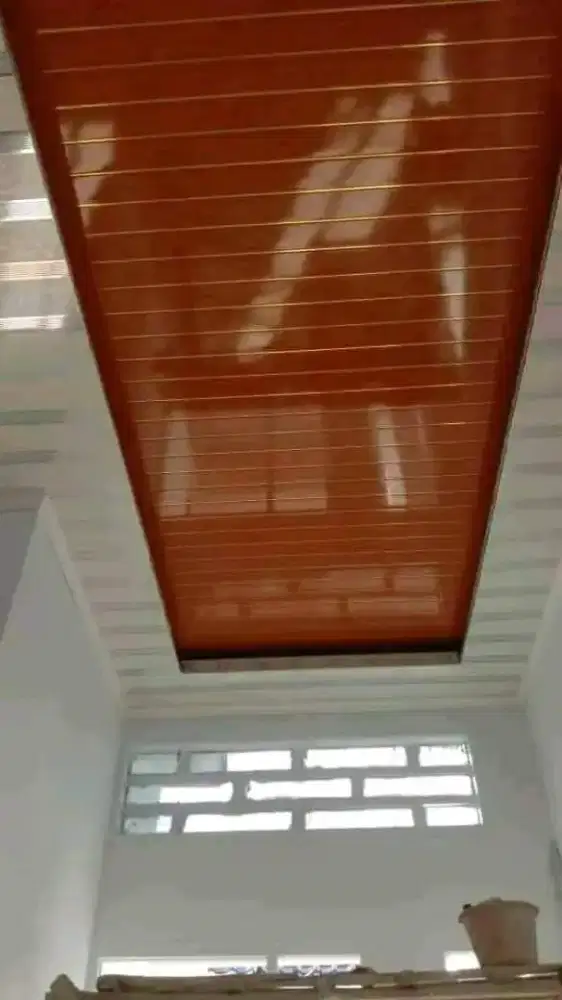 Rangka baja ringan terpasang