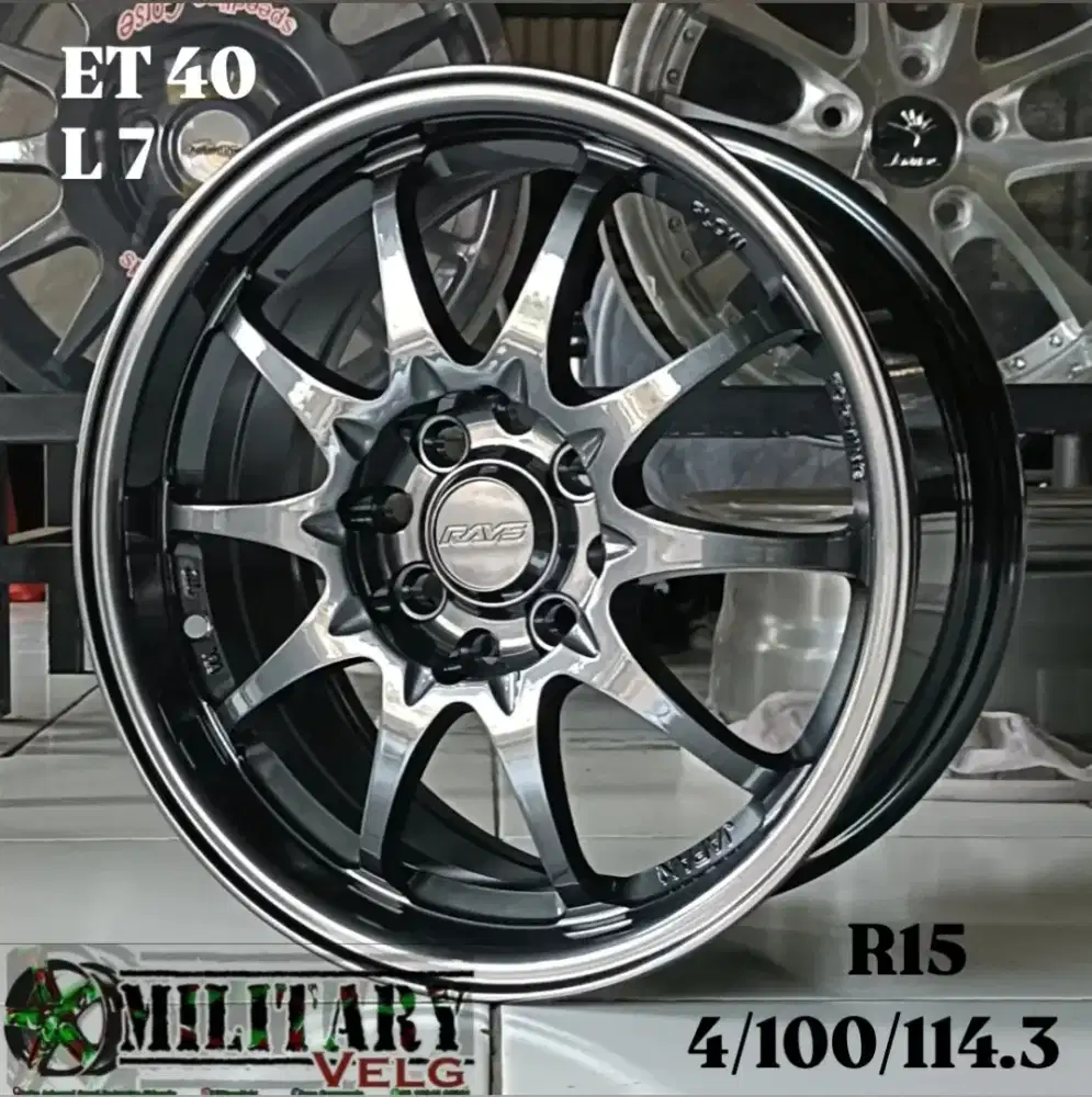Volkrays CE28 R15 Gunmetalgloss