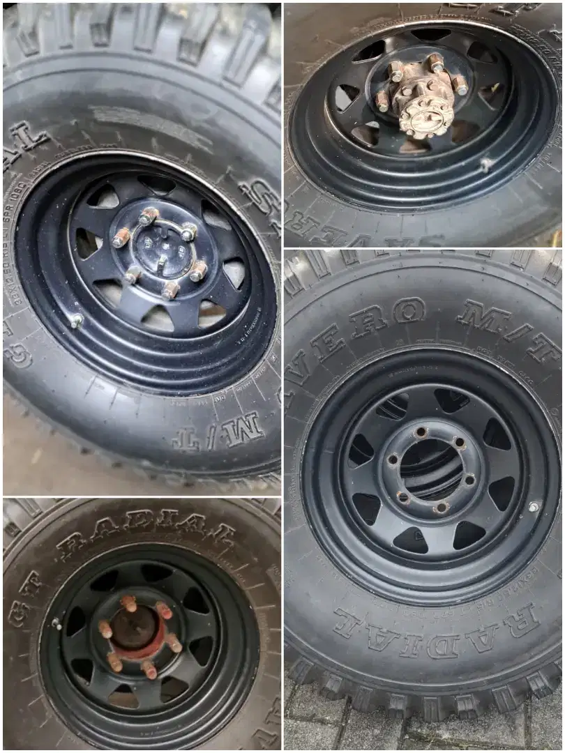 Velg avantek r15 hiace panther hardtop