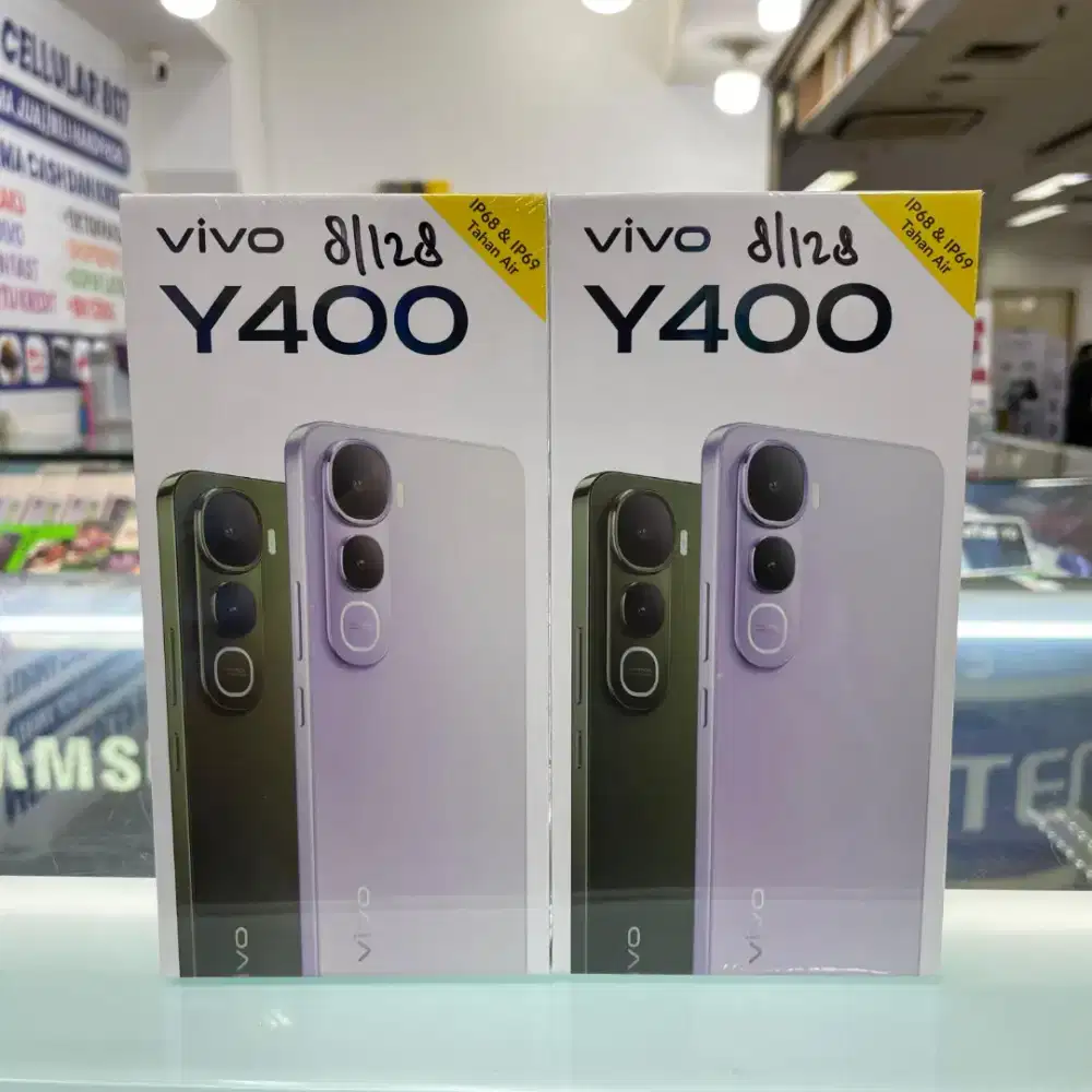 Vivo Y400 ram 8gb+8gb/128gb baru garansi resmi harga Promo