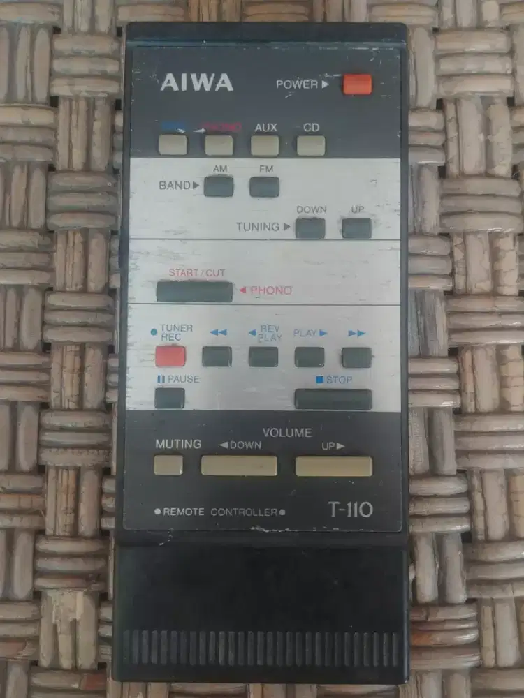 Remote Audio Aiwa T110