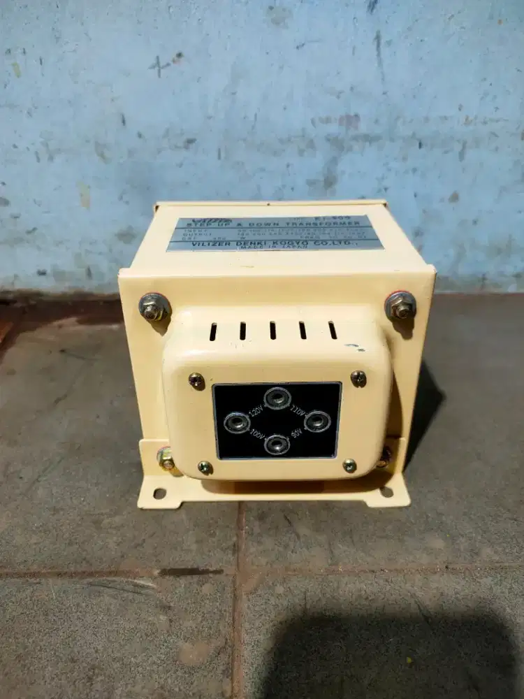 travo step up vilizer kl500 made in japan