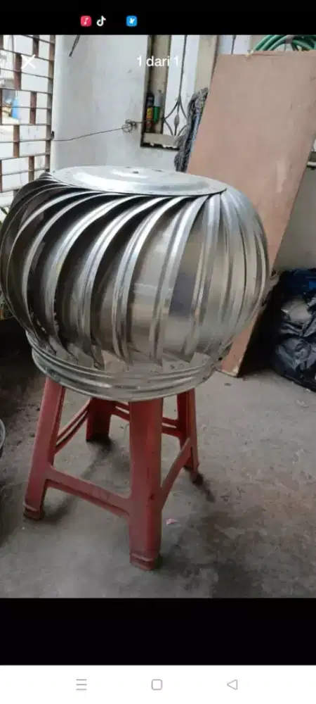 Turbin ventilator udara