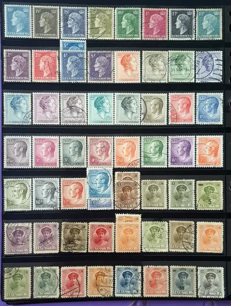 Dijual Prangko Perangko Luxembourg