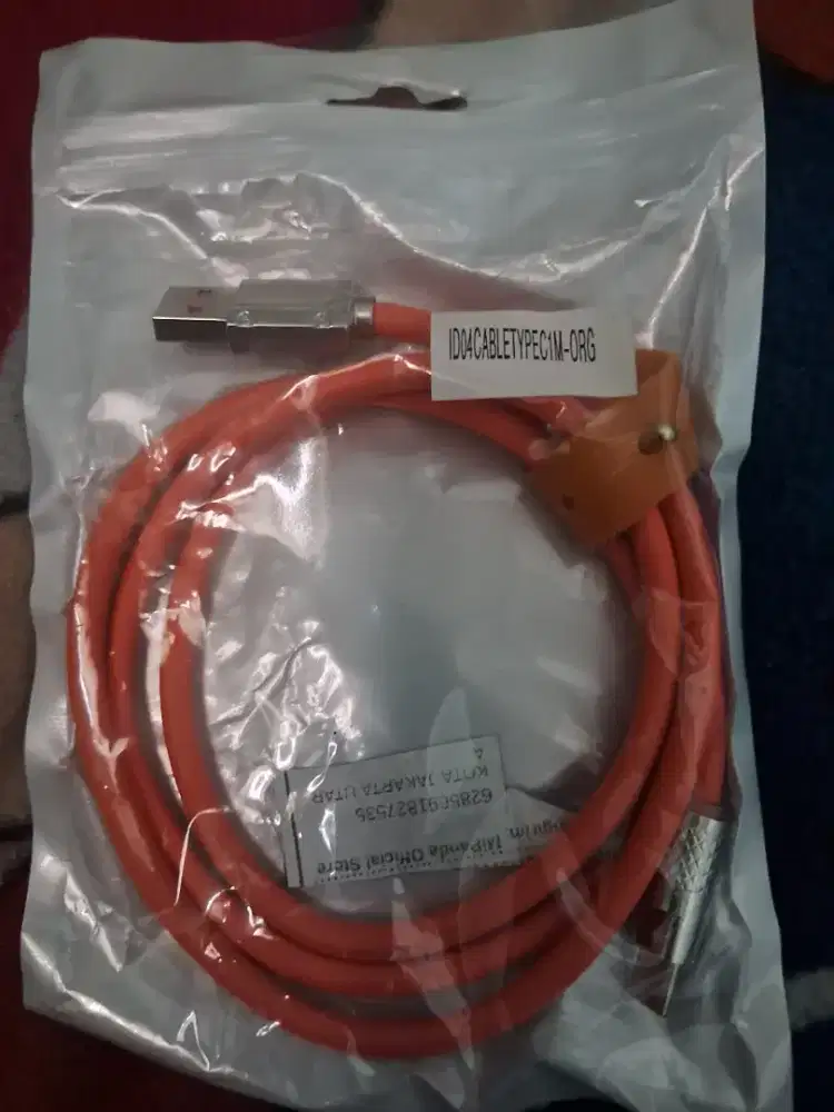 Kabel TEBAL charger MURAH FAST CHARGING TIPE C USB TIPE A