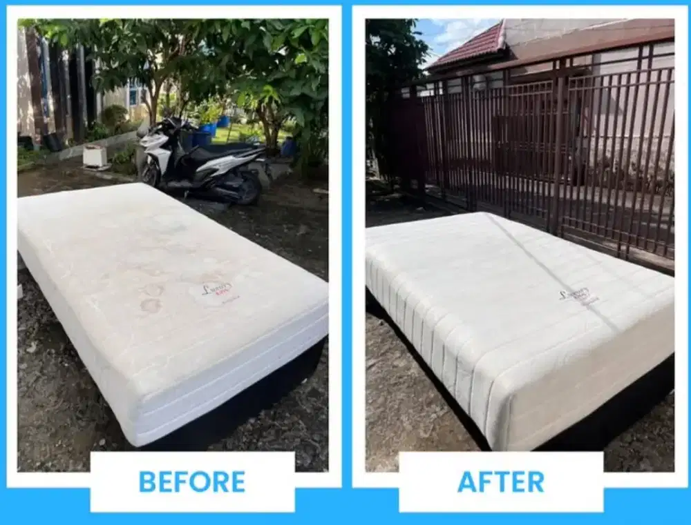 Jasa panggilan homeservis cuci sofa sofabed kasur Springbed jok mobil