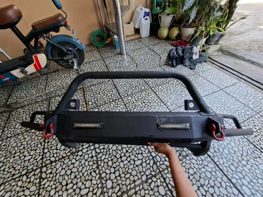 Tanduk bemper all new pajero sport dakar