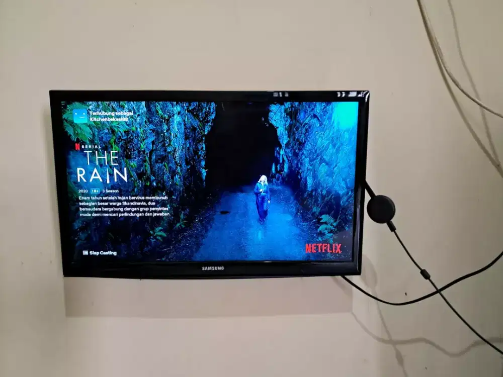 Tv Samsung LED 24ich +breket+Chromecast gen 3