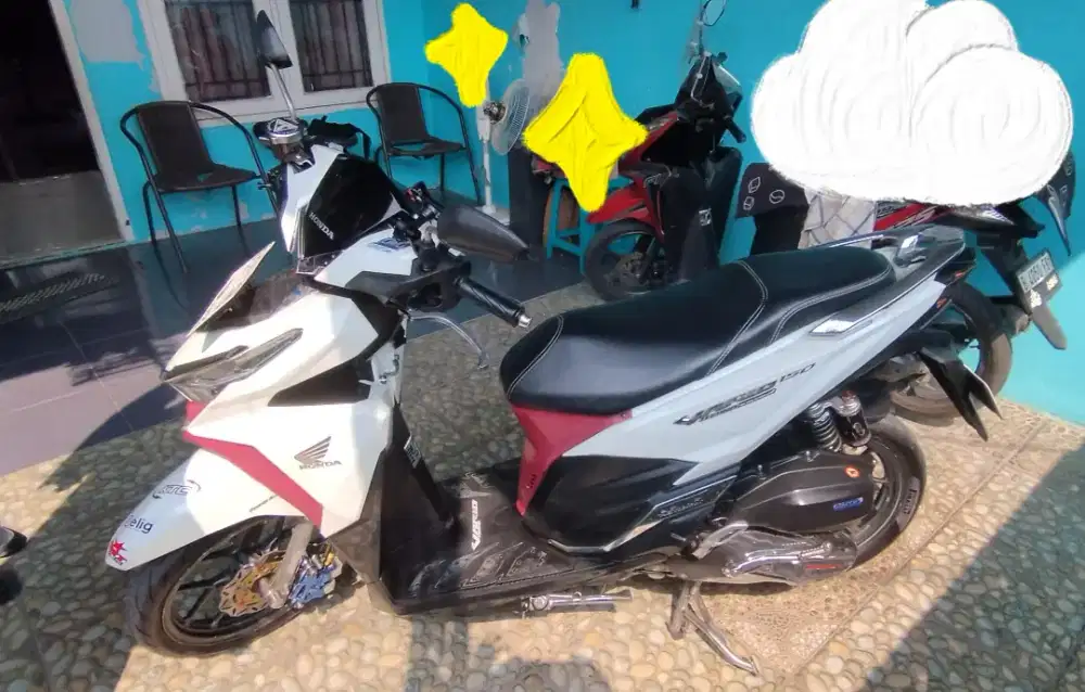 Vario 150 old thn 2016 pajak panjang