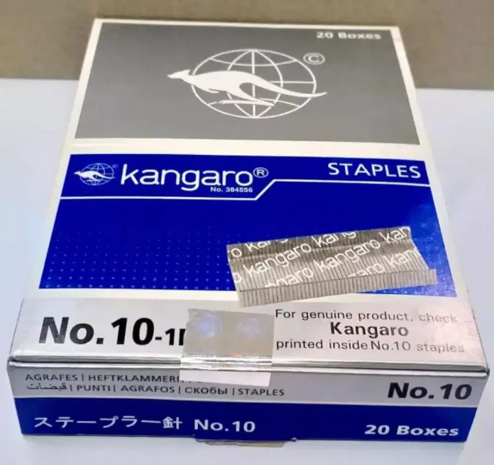 Isi staples no 10 kangaro