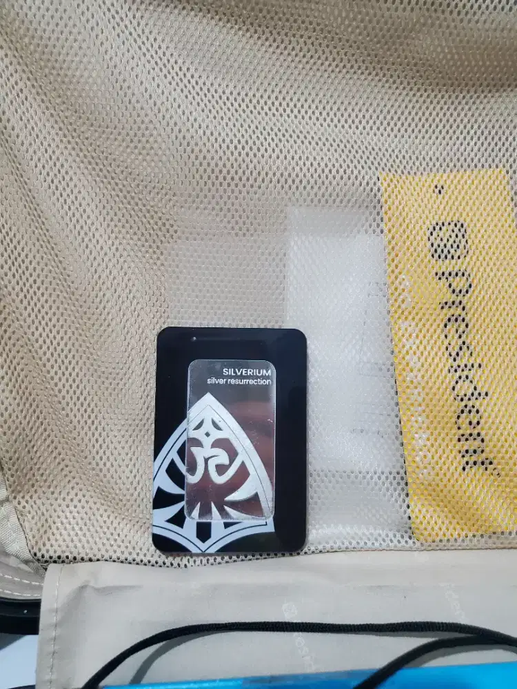 Perak batangan silverium 99 gram