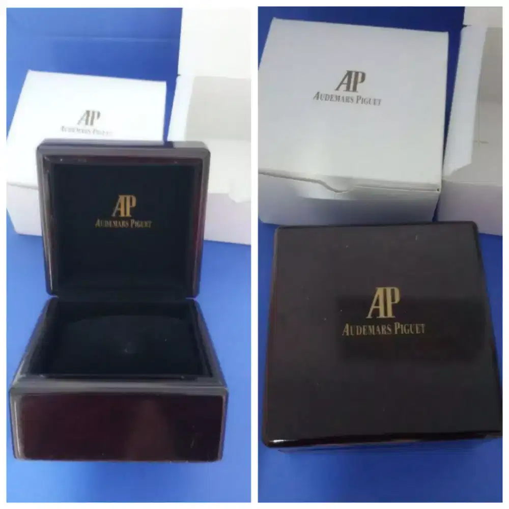 Box Wooden Jam Audemars AP Box jam tangan kotak kayu AP