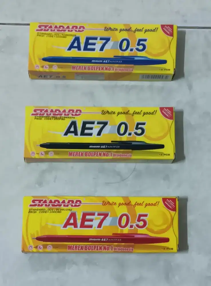 Pulpen standard ae7