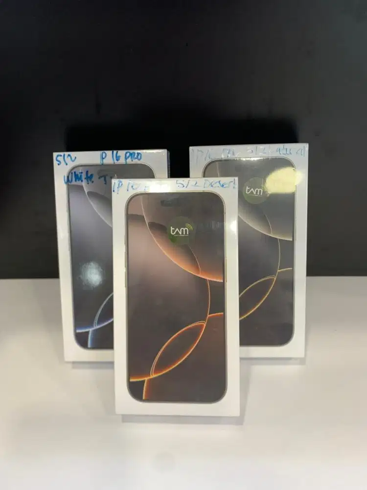 iPhone 16 Pro 512GB New Resmi iBox/TAM