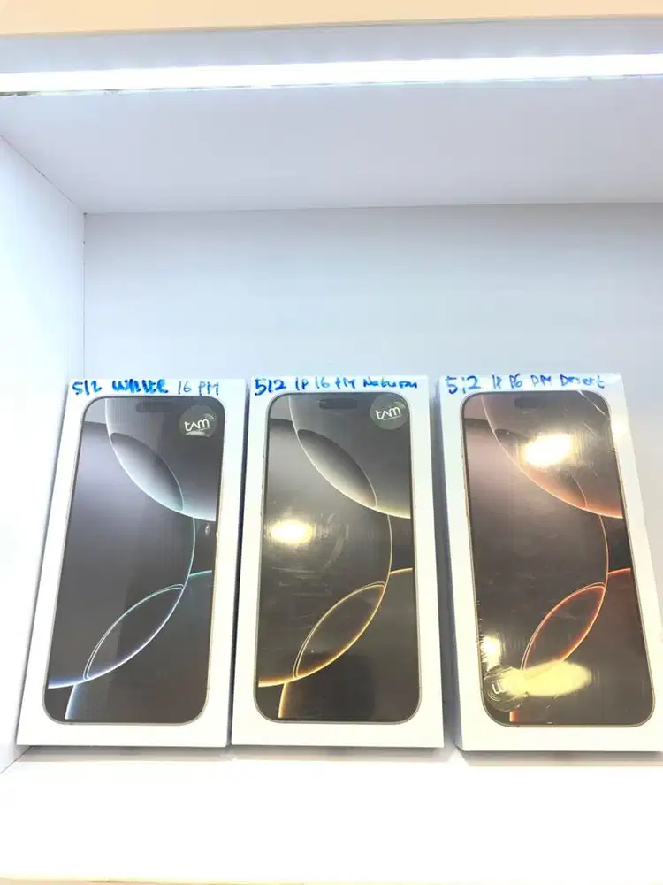 iPhone 16 Pro Max 512GB New Resmi iBox/TAM