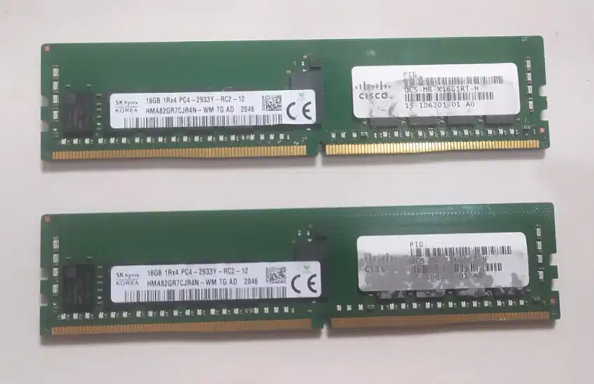 Ram server 16gb/ddr4, 2933mhz, normal