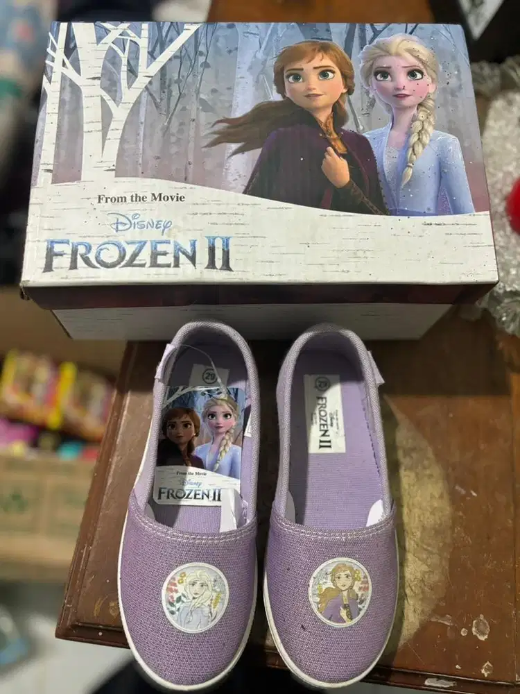 Sepatu flatshoes anak frozen