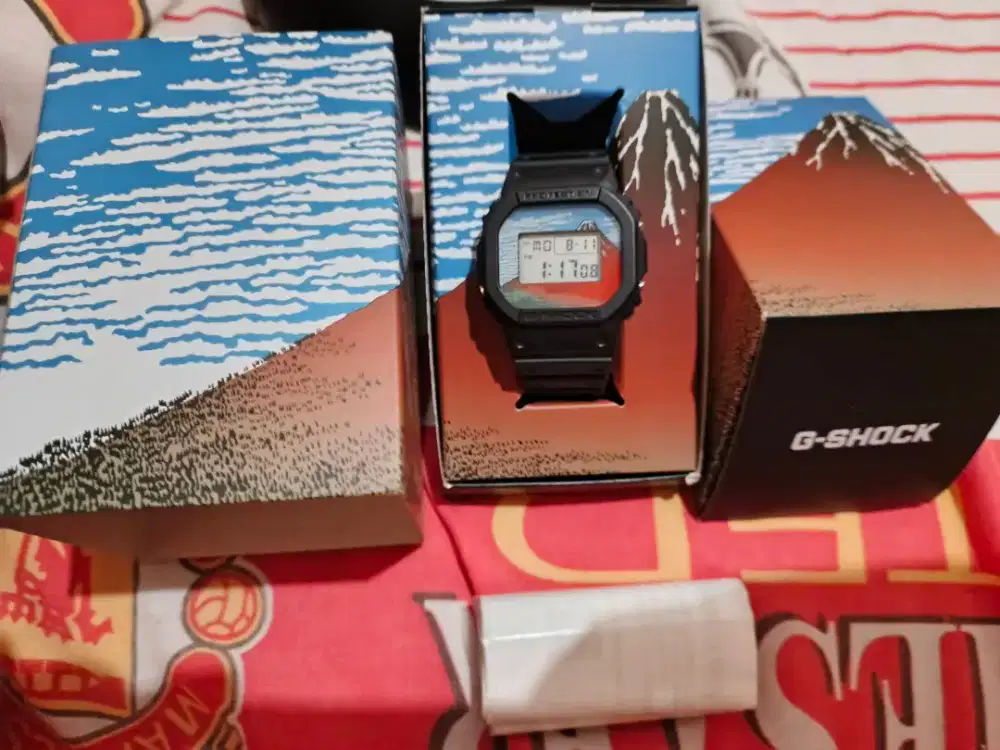 Gshock original Limited Edition JDM Hokusai DW 5600 (Nego)