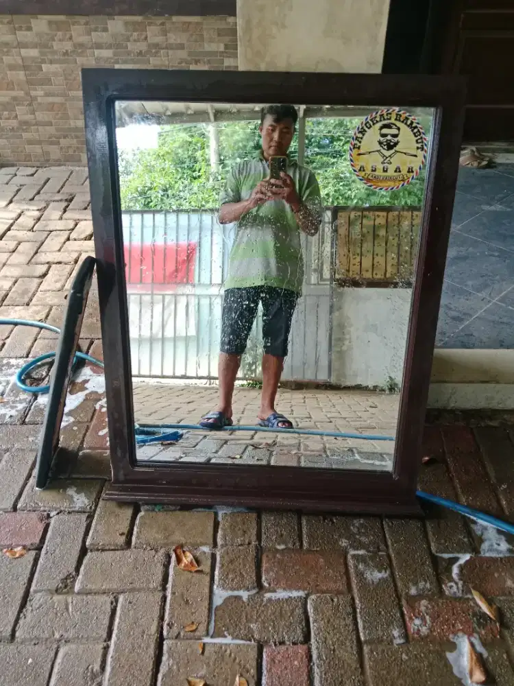 Kaca pangkas rambut 80×90