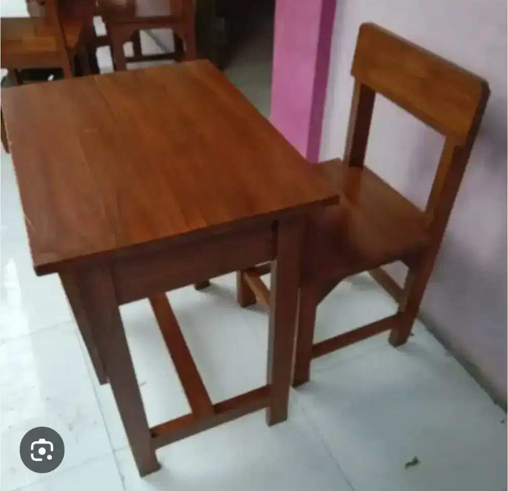 Meja Impres Meja Sekolah Murah Kursi Sekolah Kayu Jati Grosir