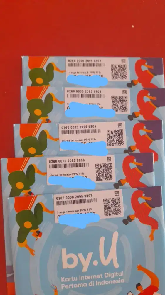 Jual Kartu Byu Telkomsel kuota 3gb & modem orbit Telkomsel
