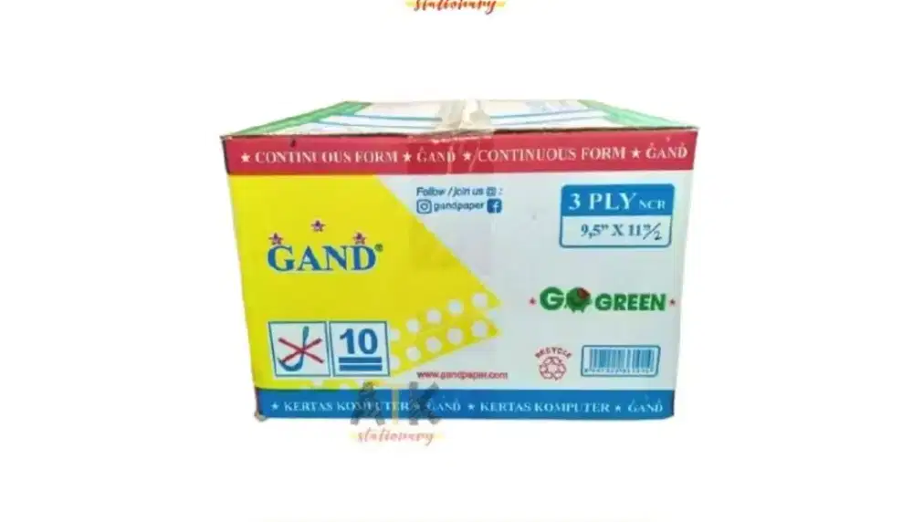Continous form gand 3ply