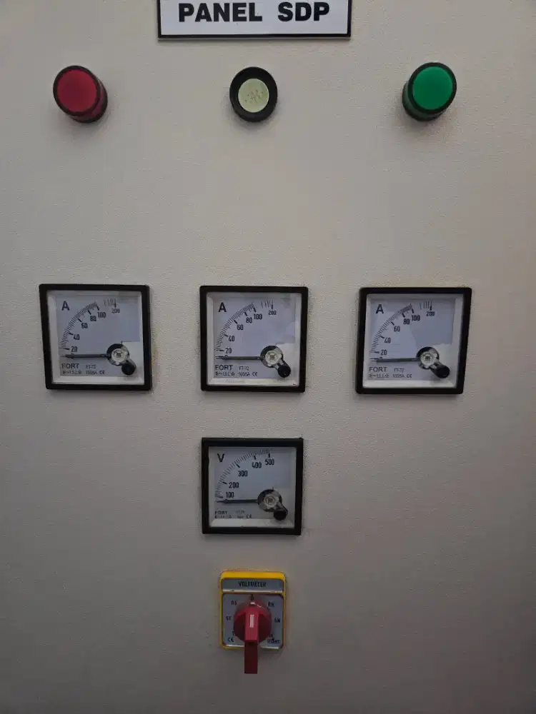 panel box capasitas 35.000 watt dan panel box pembagi