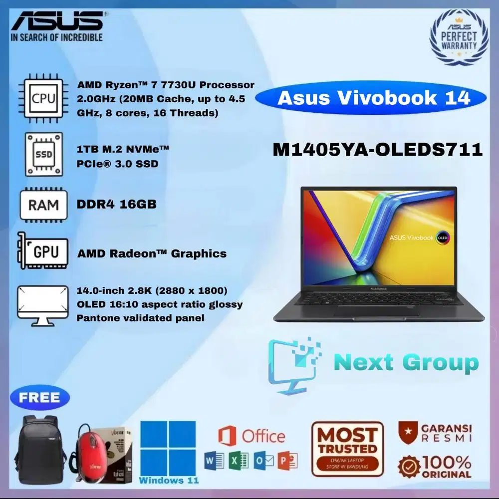 Asus Vivobook 14 M1405YA-OLEDS711