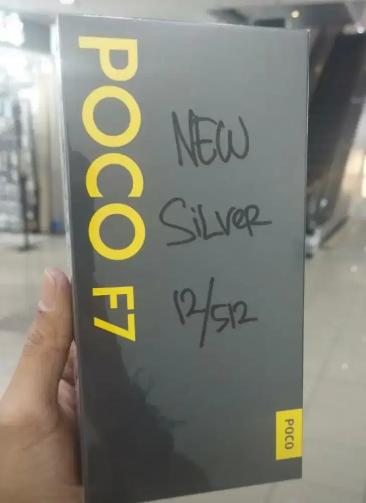 poco f7 12/512 new resmi