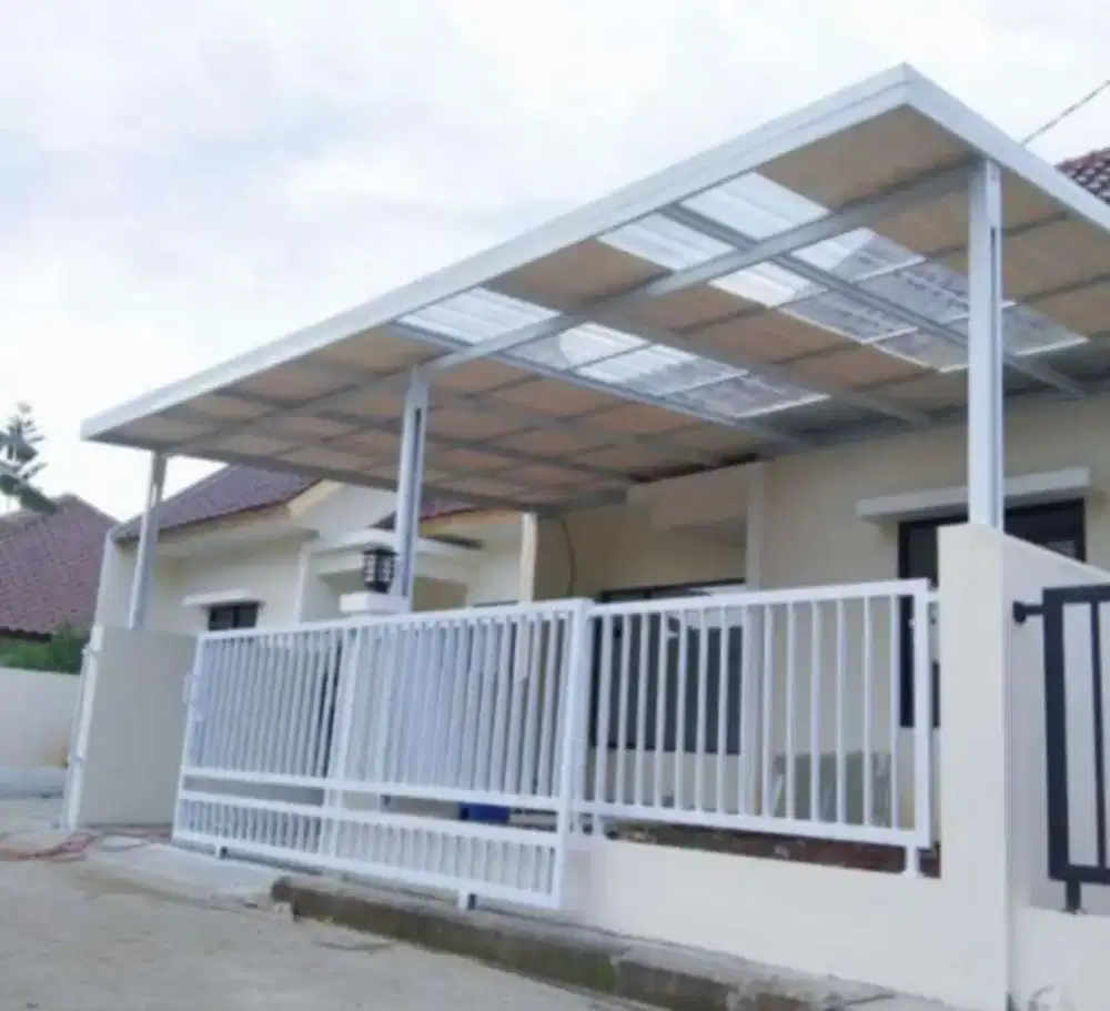 Kanopi baja ringan atap Alderon RS single layar