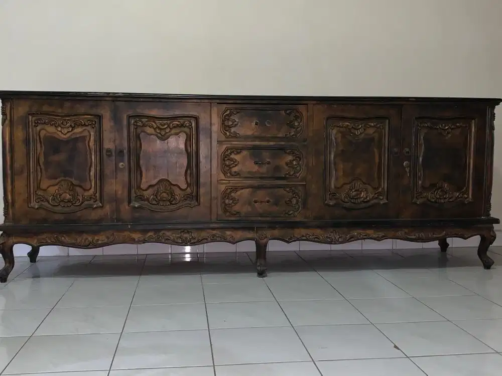 Dijual buffet kayu jati