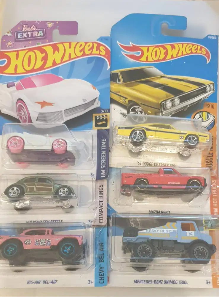 Hot Wheels - 6 pcs for 100rb!