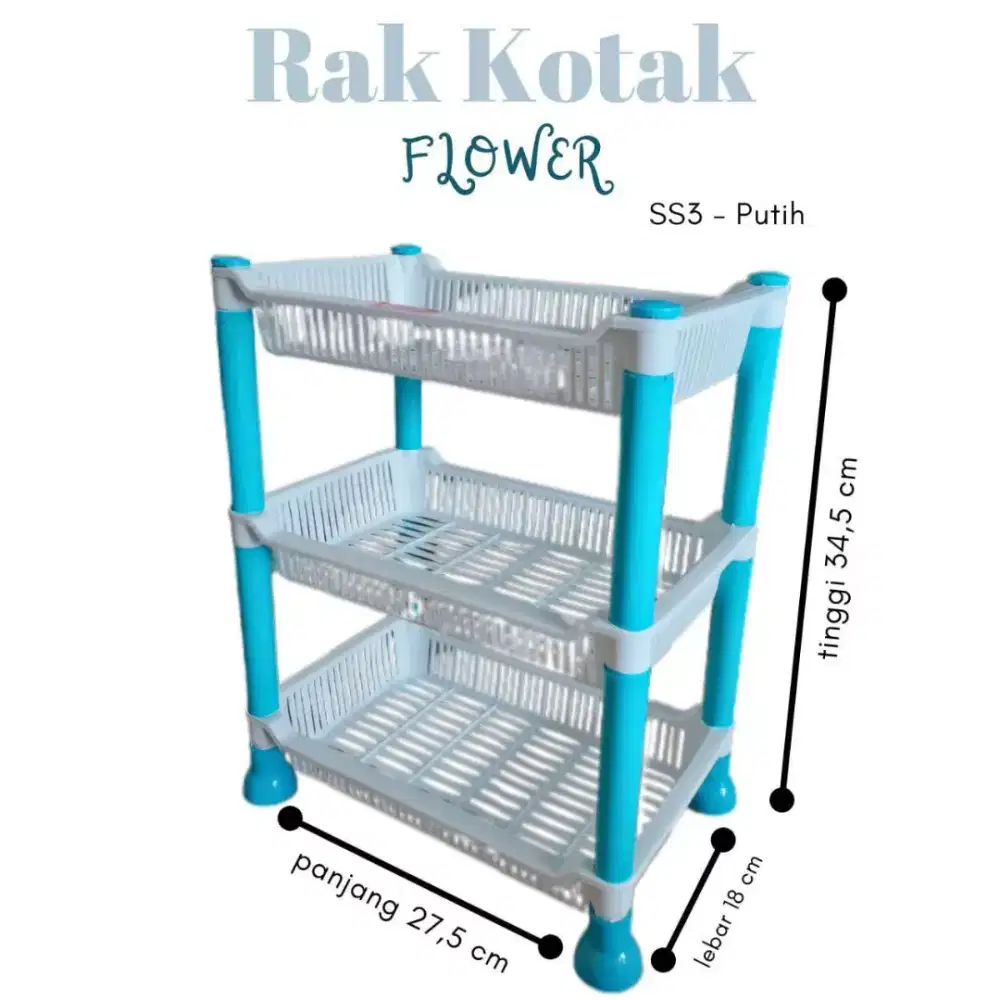 Rak susun 3 flower