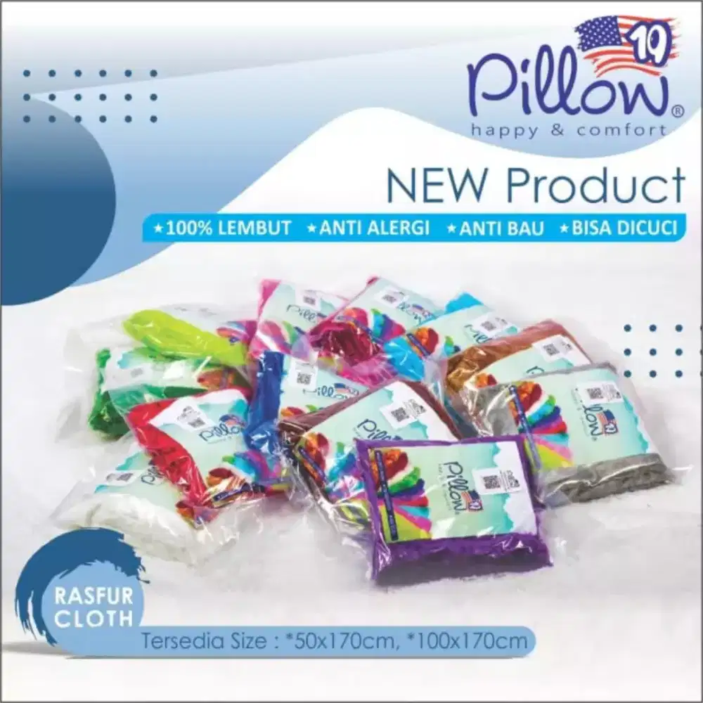 Kain serbaguna rasfur pillow