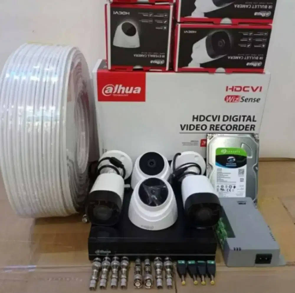 Pemasangan dan pengamanan kamera cctv