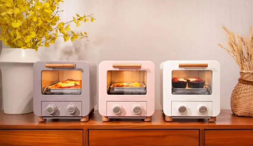 Mosh toaster roti pink japan korea panggangan bread oven