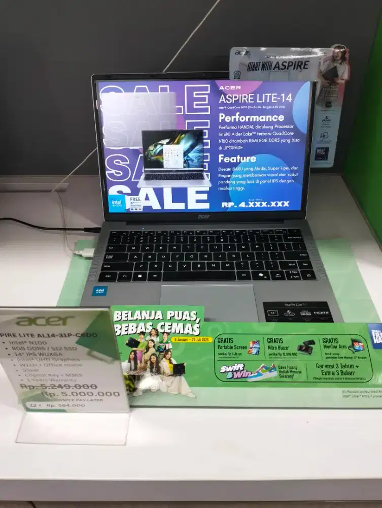 REKOMENDASI LAPTOP MURAH BISA CICILAN