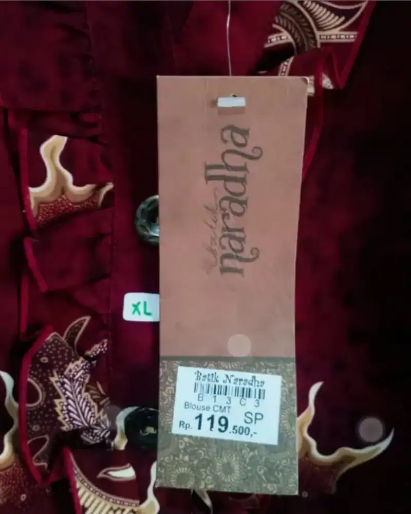 Blouse batik baru ya