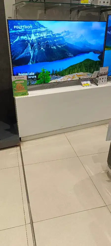 (PROMO) POLYTRON UHD SOUNDBAR GOOGLE TV 50 INCH (KREDIT TANPA DP)